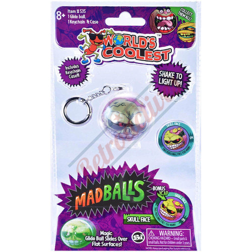 Worlds Coolest Madballs - Oculus Orbus - Glider Keychain