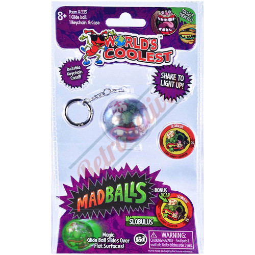 Worlds Coolest Madballs - Dust Brain - Glider Keychain