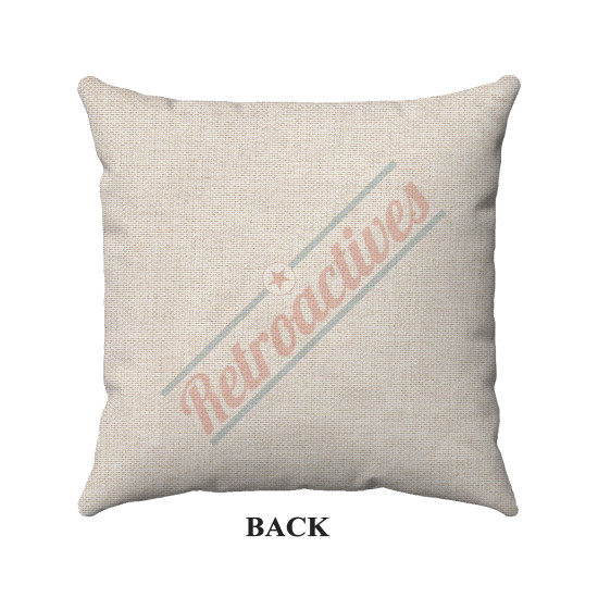 Retro Electric Guitar Decorative Throw Pillow