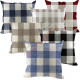 Buffalo Check Gingham Plaid - Cornflower Blue - Decorative Throw Pillow