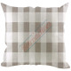 Buffalo Small Check Gingham Plaid - Dove Gray - Decorative Throw Pillow