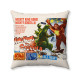 1962 King-Kong vs. Godzilla - Movie Poster Decorative Throw Pillow Cover