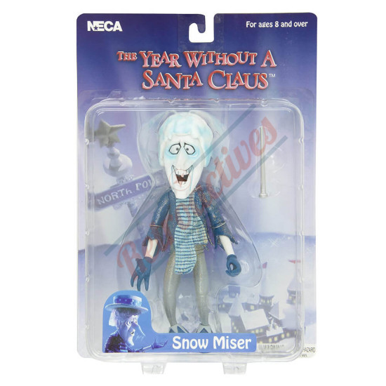 Snow Miser - Year Without A Santa Claus – 7 Inch Action Figure – Snow Miser - Neca