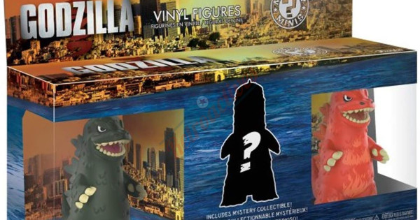 Godzilla sales mystery minis