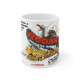 Rodan Vintage Movie Poster 11oz Ceramic Coffee Mug - Godzilla Movie Monsters