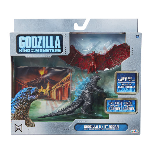 Johnny Lightning - Godzilla Silver Screen Series Façade Diorama