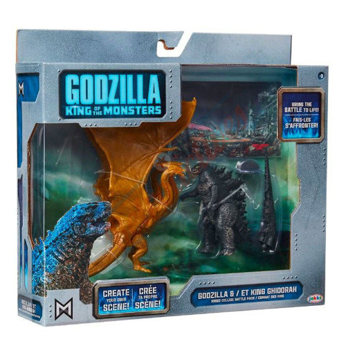 Jakks-Pacific Godzilla Action Figure – 18 Inch Head-To-Tail Action Figure -  2019 Godzilla King of the Monsters Movie Figure