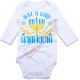 Just A Girl Who Loves Hanukkah - Humorous Hanukkah Infant and Toddler Bodysuit - Cotton Onesie - Long Sleeve - Many Sizes