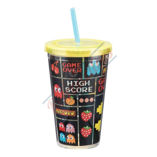 Pac Man Acrylic Travel Cup 18 oz.