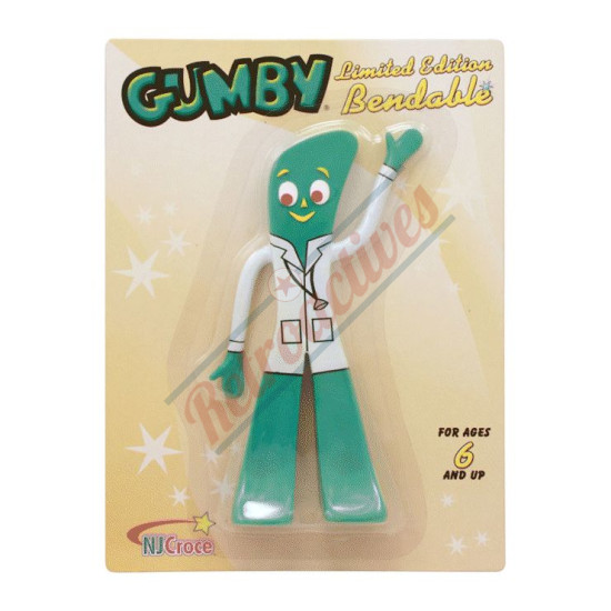 Dr. Gumby Limited Edition 6 Inch Bendable Figure