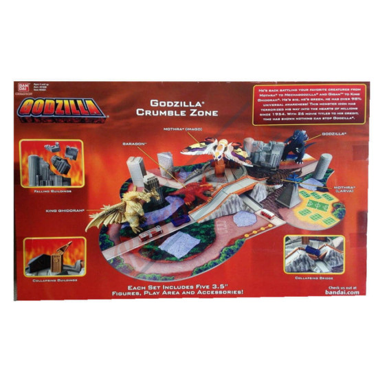 Godzilla playset shop