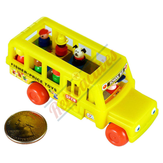 World's Smallest Fisher Price School Bus