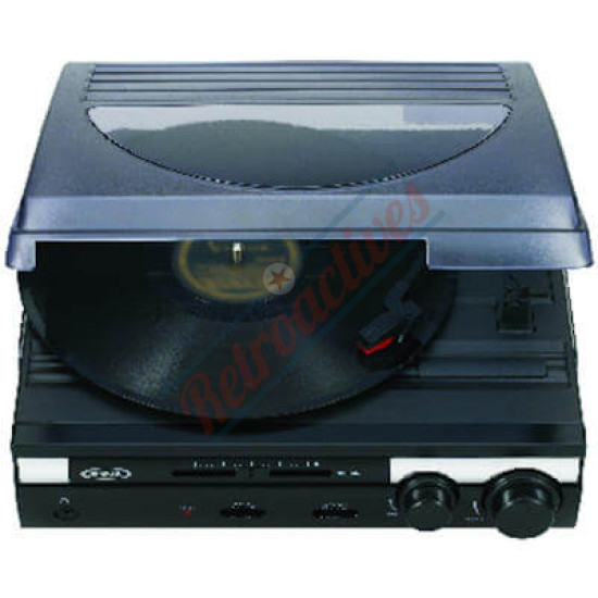 Jensen 3-Speed Stereo Turntable 