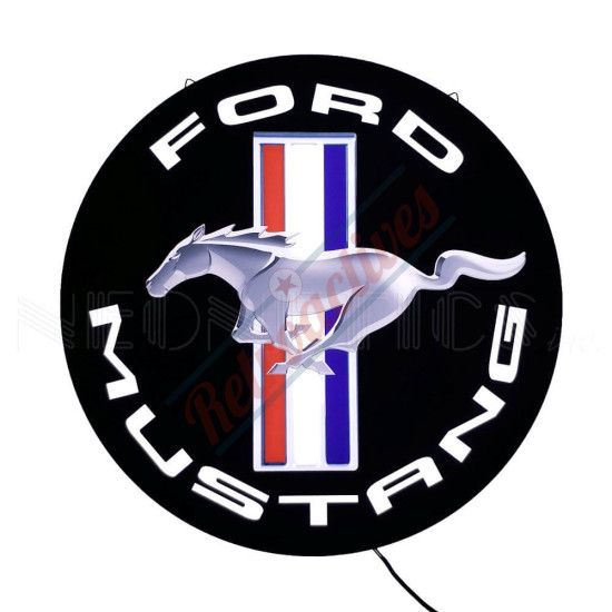 Ford Mustang Slim Line LED Sign