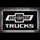 Chevrolet Trucks Slim Line LED Sign