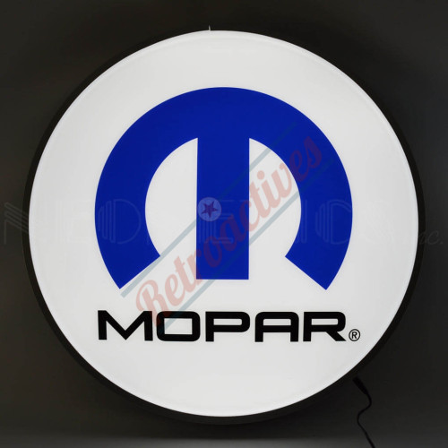 Mopar Parts And Accessories Distressed Tin Sign