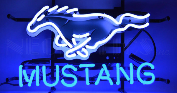 Ford Mustang Junior Neon Sign