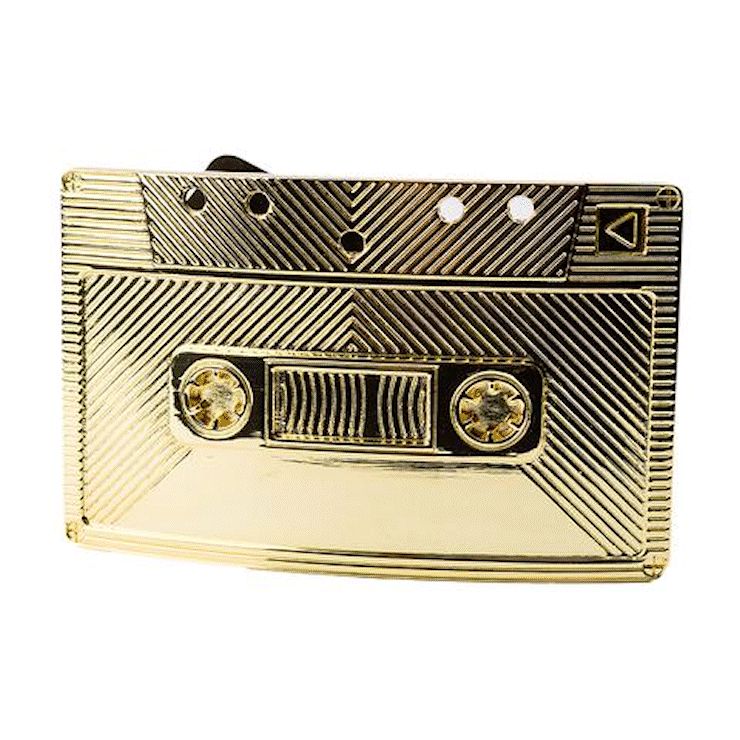 cassette tape belt buckle