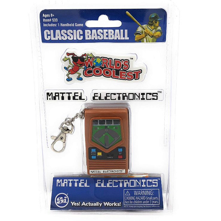 handheld electronic baseball game